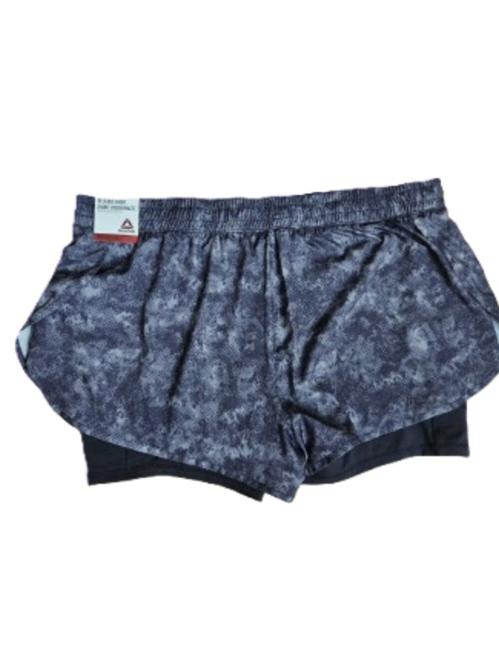 Reebok Relaxed Short Women's Size XXXL 3XL Camo Running Athletic Gray